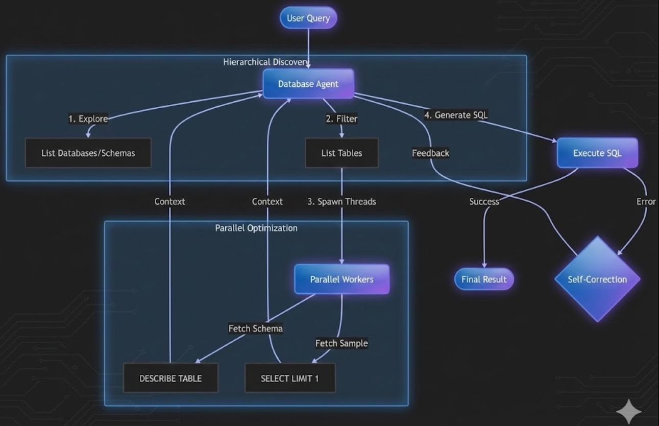 Hierarchical discovery flow