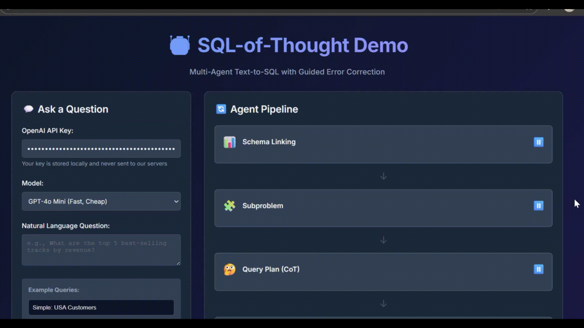 Demo 1 - Simple Query
